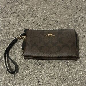 Brown coach wallet